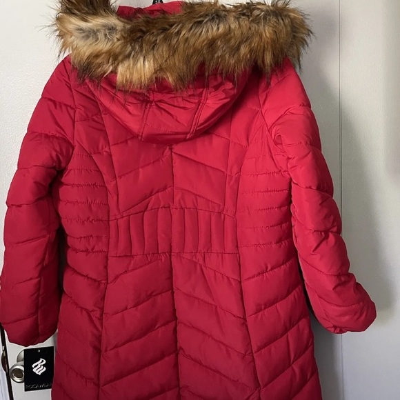NWT Winter Coat, Red sz. L - Picture 2 of 7